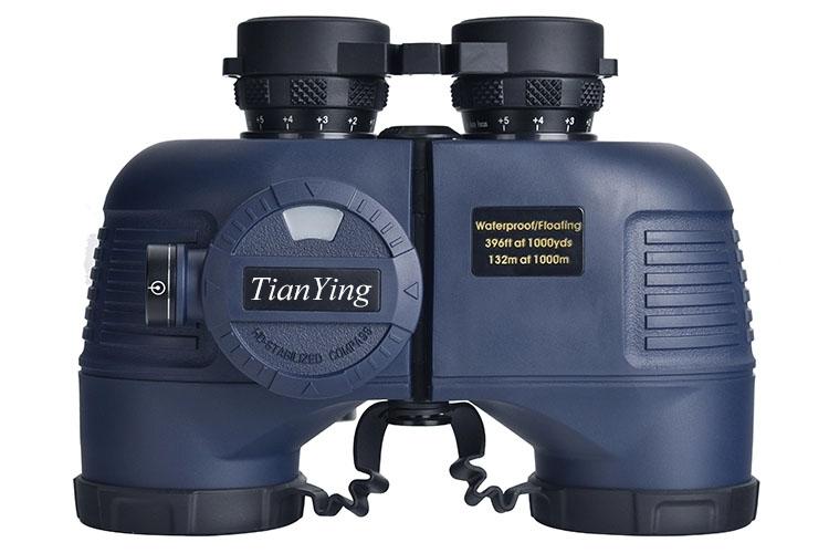 Stabilized Compass 7x50C Military Marine Binoculars of Range Finder
