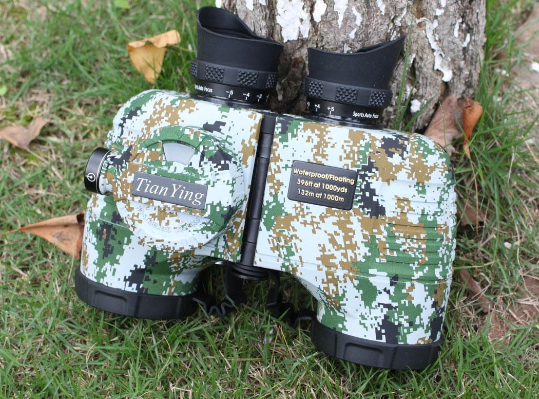 Stabilized Compass 7x50C Military Marine Binoculars of Range Finder