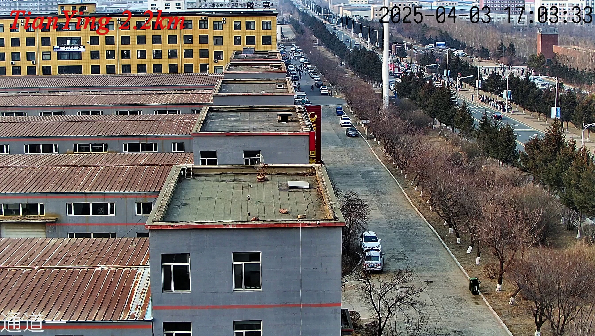 4mp 2K 14~1000mm zoom spotter NIR CCTV camera with wide FOV at 14mm focal length