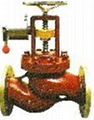 Air operated quick opening valve