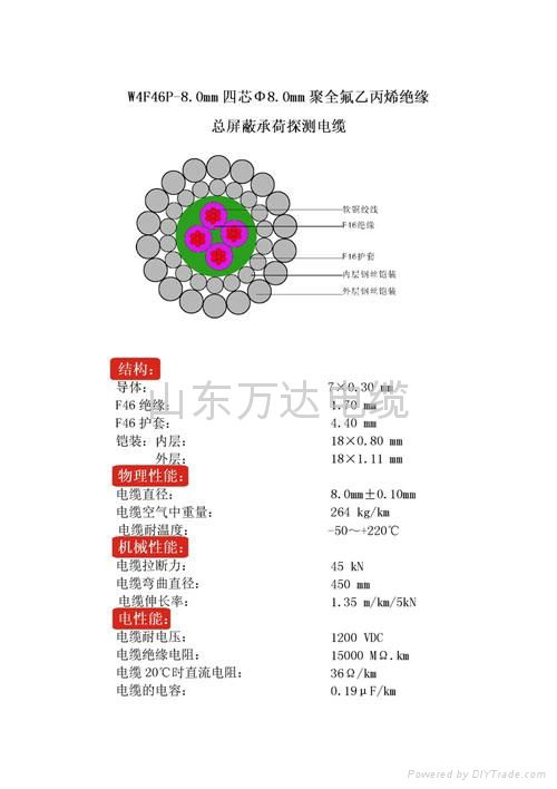 承核探测电缆 2