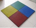 Rubber tile