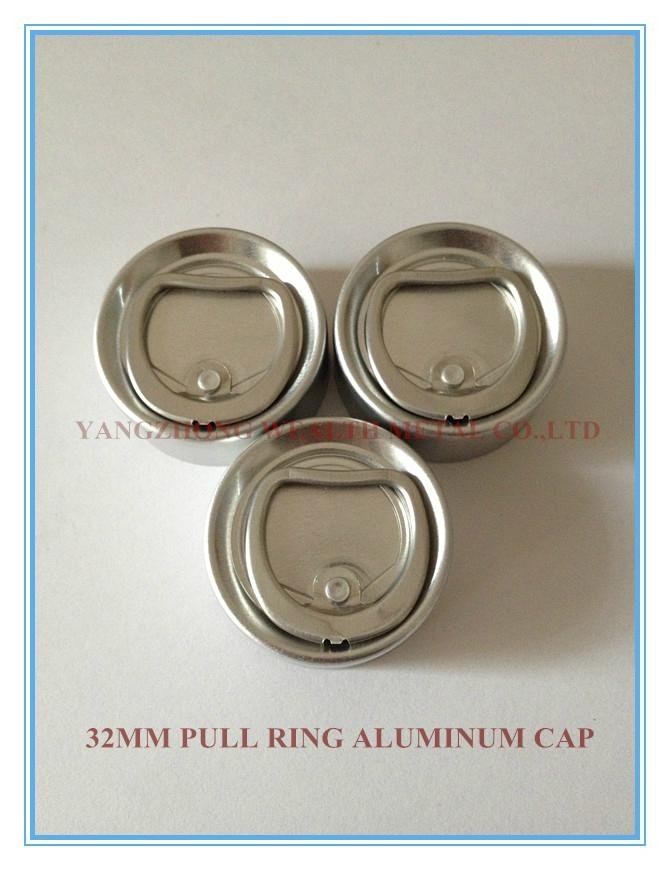 32MM ALUMINIUM PULL OFF CAPS