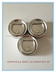 32MM ALUMINIUM PULL OFF CAPS