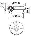 Rubber Stopper(28-B1) 2