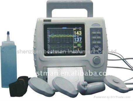 BFM-700+ Fetal Monitor for Twins Fetal Detect Heart CTG Machine 3