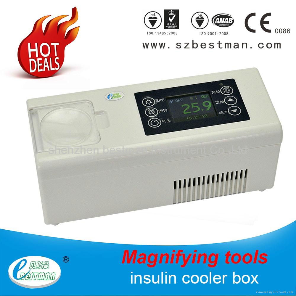 Insulin Cooler Refrigerated Box / Portable Drug Reefer / Car Small Refrigerator  2