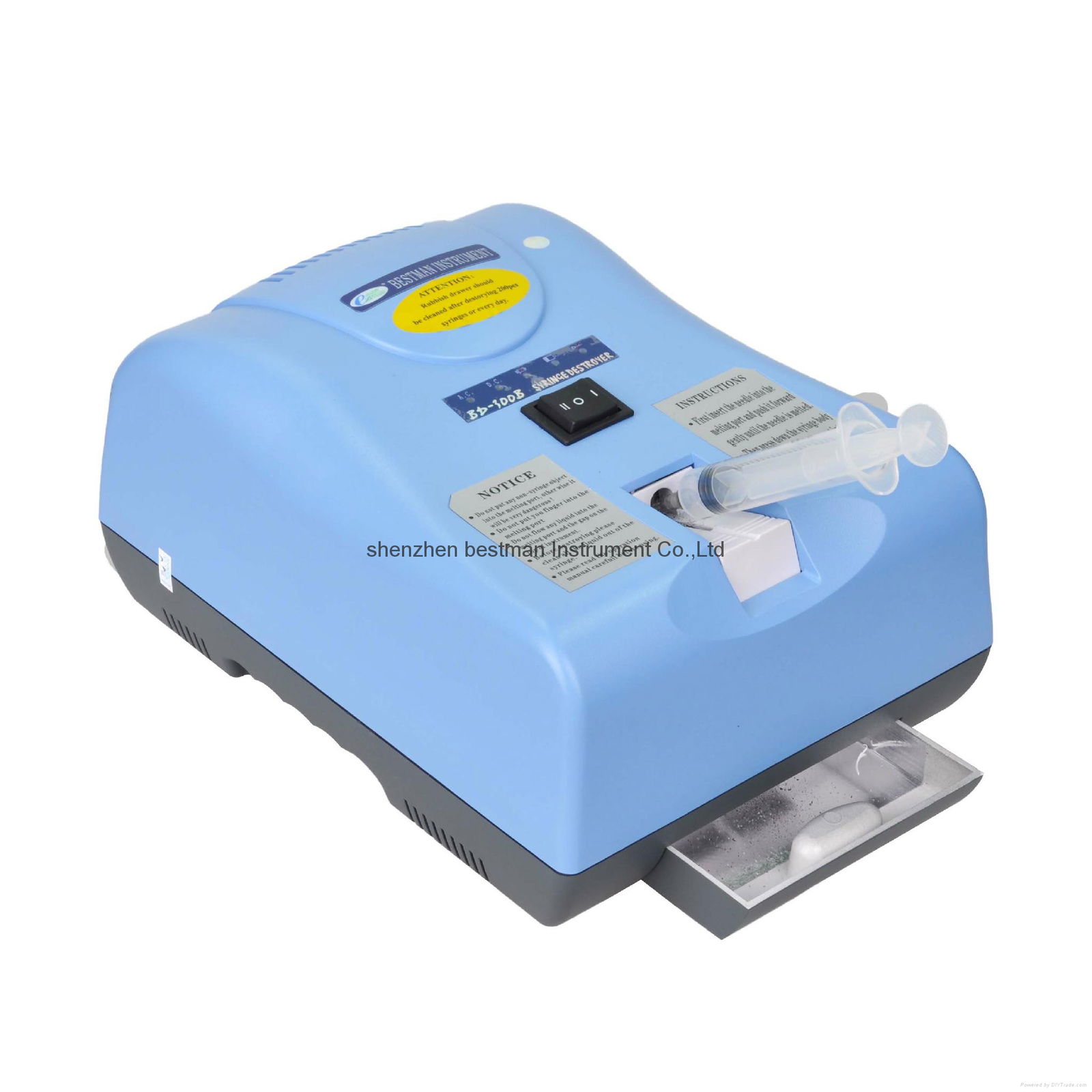 china shenzhen Bestman CE Portable Needle Destroyer BD-300B 2