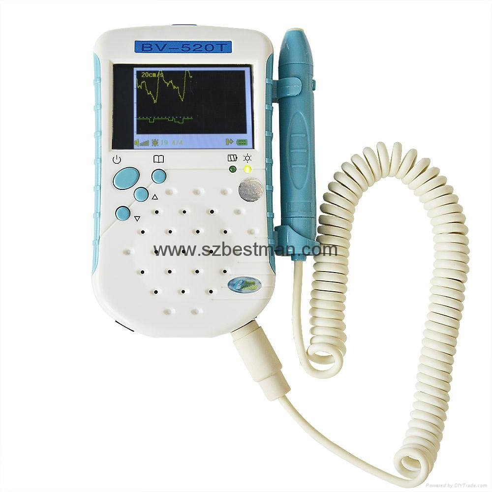 BSM Bestman CE Pocket Vascular Doppler BF-520TFT Home/hopital Use  
