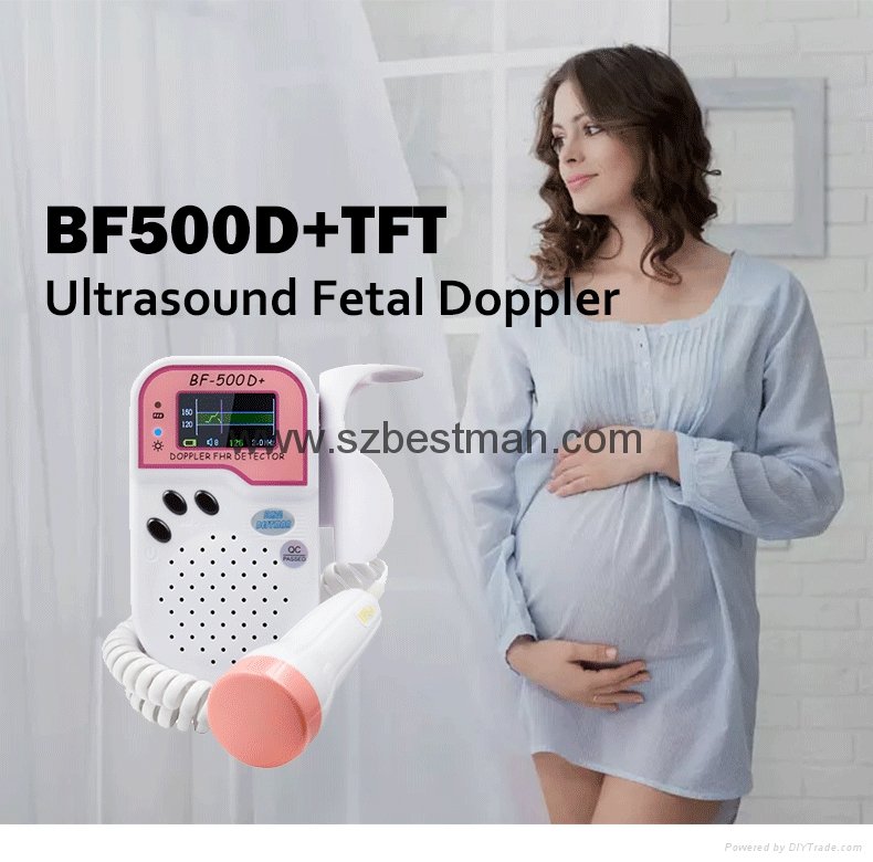  Doppler Fetal Heartbeat Detector Baby Care Household Portable for Pregnant Feta 5