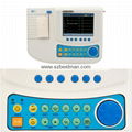 ECG-213 medical portable 3 /6/12 Channel ECG EKG TFT LCD display 1