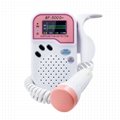  Doppler Fetal Heartbeat Detector Baby Care Household Portable for Pregnant Feta