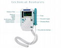 Handheld Portable Vascular Doppler ABI Machine/Blood Flow Rate Detector BV-520TB