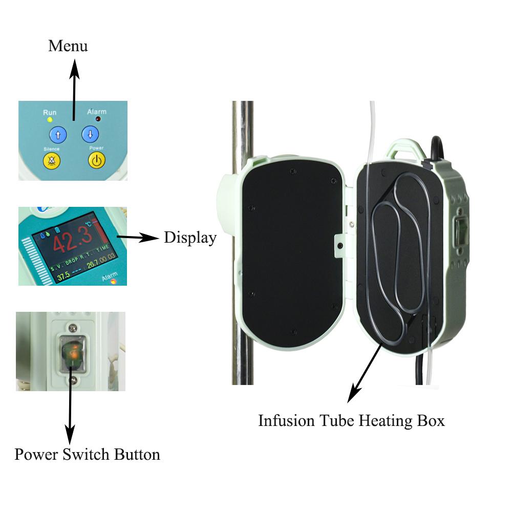 Blood Warmer for warming infusion and Transfusions with Multiple Protection  2