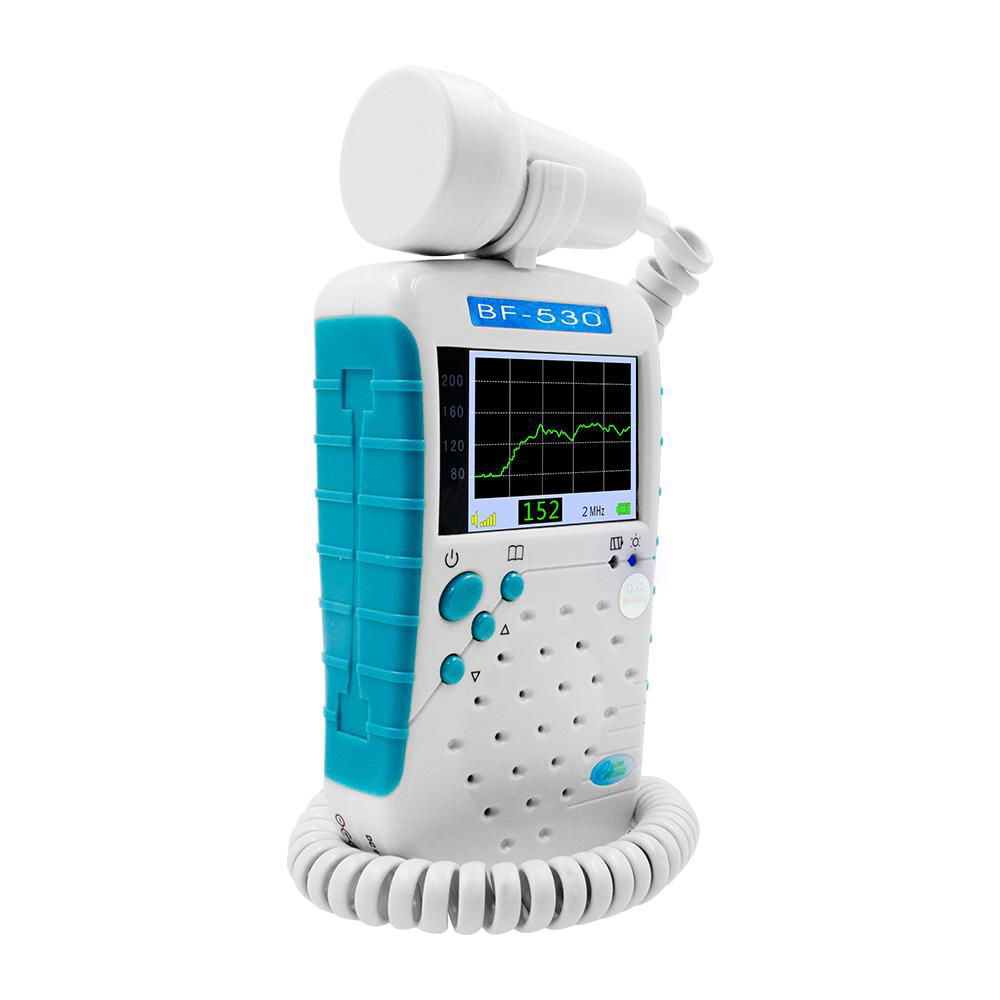 Doppler Fetal Heart Rate Monitor,Baby Heartbeat Monitor 2