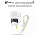 Handheld Vascular doppler BV-520T+ ,Colorful Waveform TFT Screen PC Software 6