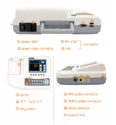 BSM ABI vascular doppler from manufacture with good function 2