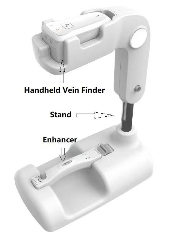 Infrared Vein Finder Viewer Handheld Vein Locator Illumination DetectorLight  2