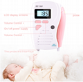 doppler fetal Heart Beat Monitor Backlight LCD2Mhz Probe Baby Heart Beat Monitor 5
