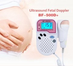 Doppler Fetal Heartbeat Detector Baby Care Household Portable for Pregnant