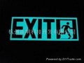 photoluminescent exit signs