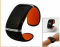 Wearable Electronic Device L12S Bluetooth Bracelet Wristband NFC Handsfree Car K 2
