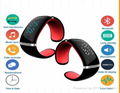 Wearable Electronic Device L12S Bluetooth Bracelet Wristband NFC Handsfree Car K 3