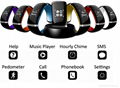 Wearable Electronic Device L12S Bluetooth Bracelet Wristband NFC Handsfree Car K 5