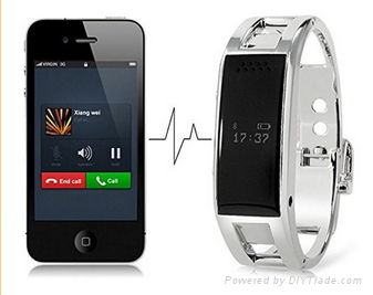 Western Female Favorite Titanium alloy Smart Bluetooth Watch Wrist Watch D8 Bang 2