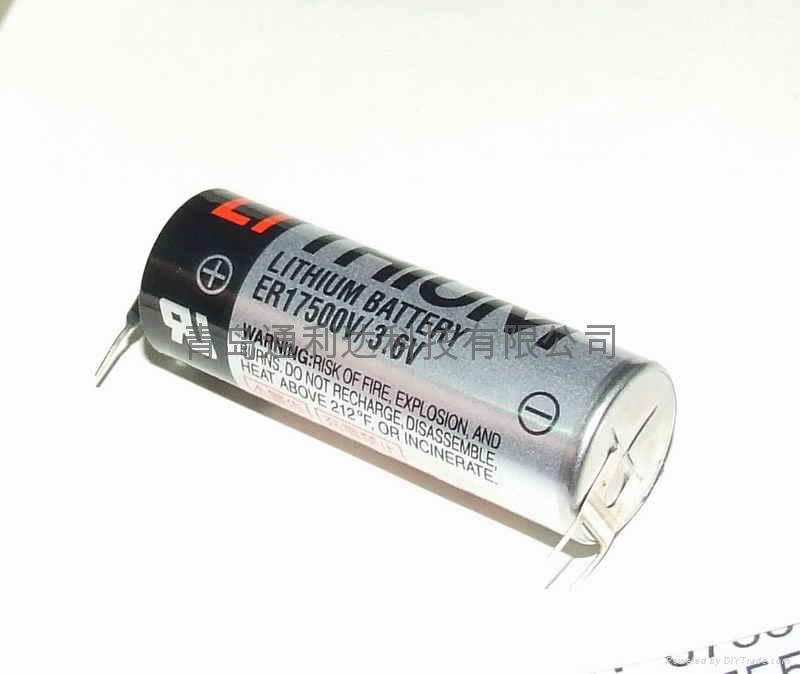 TOSHIBA Lithium battery ER17500V -3PIN 3.6V 2700mAh ...