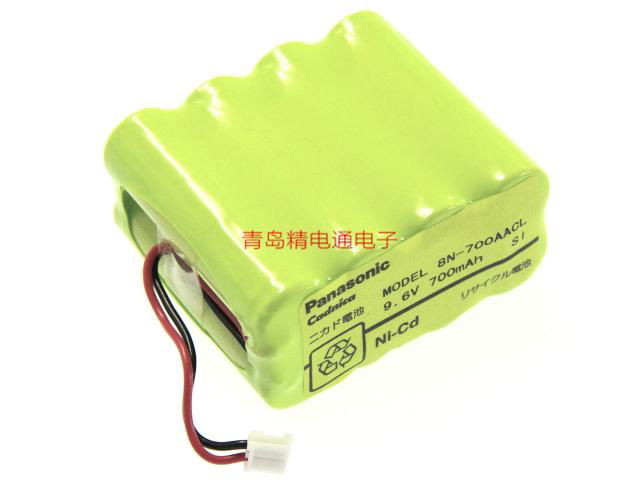 8N-600AACL SANYO Nickel cadmium battery rechargeable battery   2