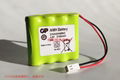 Equipment 210AAH4B6Z GP 4.8 V battery 2100 mah GP rechargeable battery pack 1