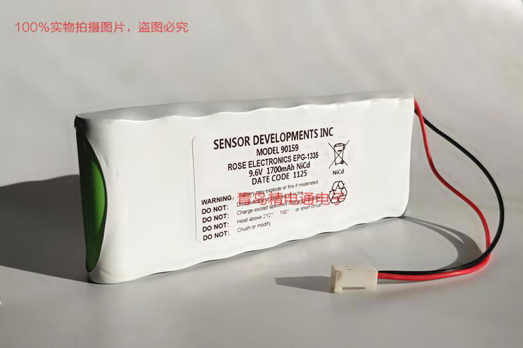 EPG-1335 90159 9.6V 1700mAh 设备仪器充电电池 5