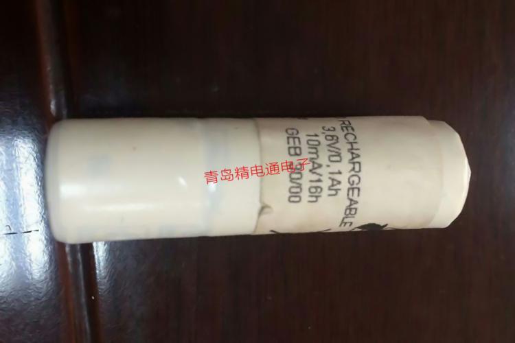 3.6V 0.1AH rechargeable battery for instruments and equipment 1