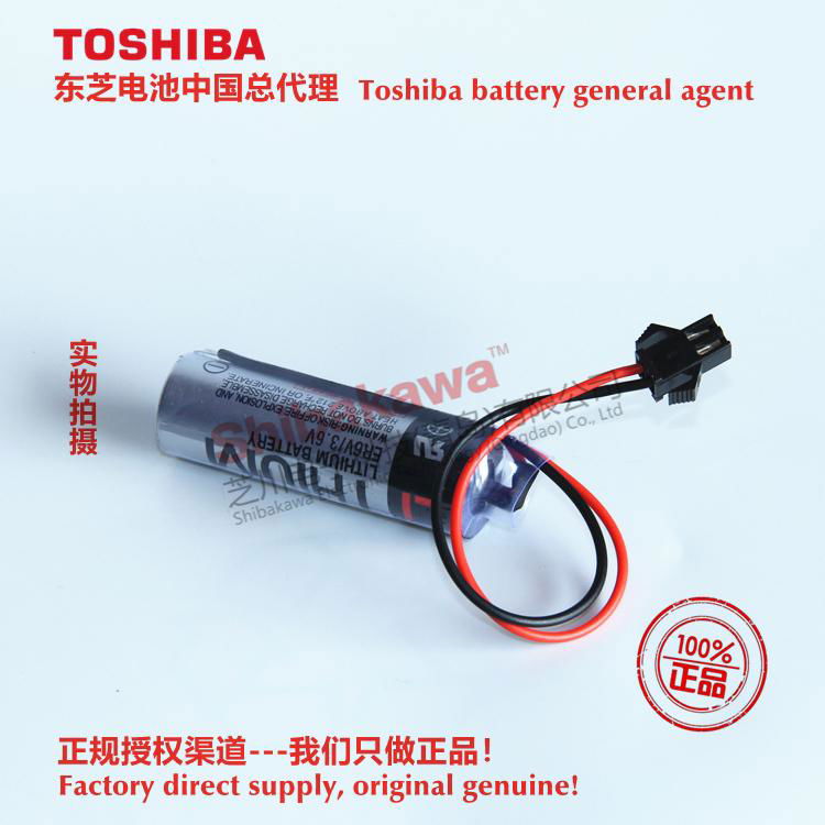 ER6V/3.6V ER6V ER14505 TOSHIBA 东芝 锂电池 PLC电池 数控电池 仪器仪表电池 正品代理 5