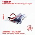 ER17500VPS2C53 Oval flowmeter battery ER17500V/3.6V Toshiba original battery