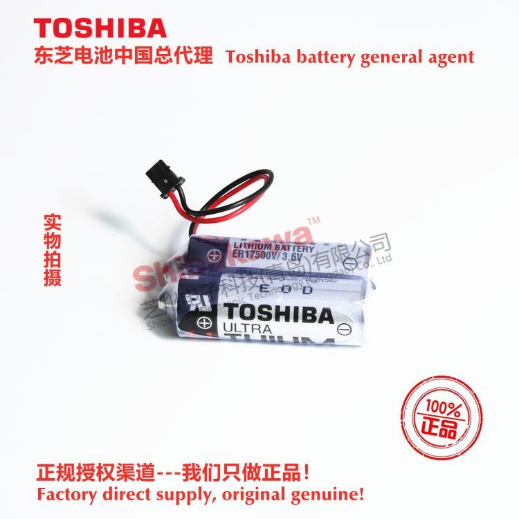 ER17500VPS2C53 Oval flowmeter battery ER17500V/3.6V Toshiba original battery 2