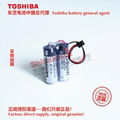 ER17500VPS2C53 Oval flowmeter battery ER17500V/3.6V Toshiba original battery 4