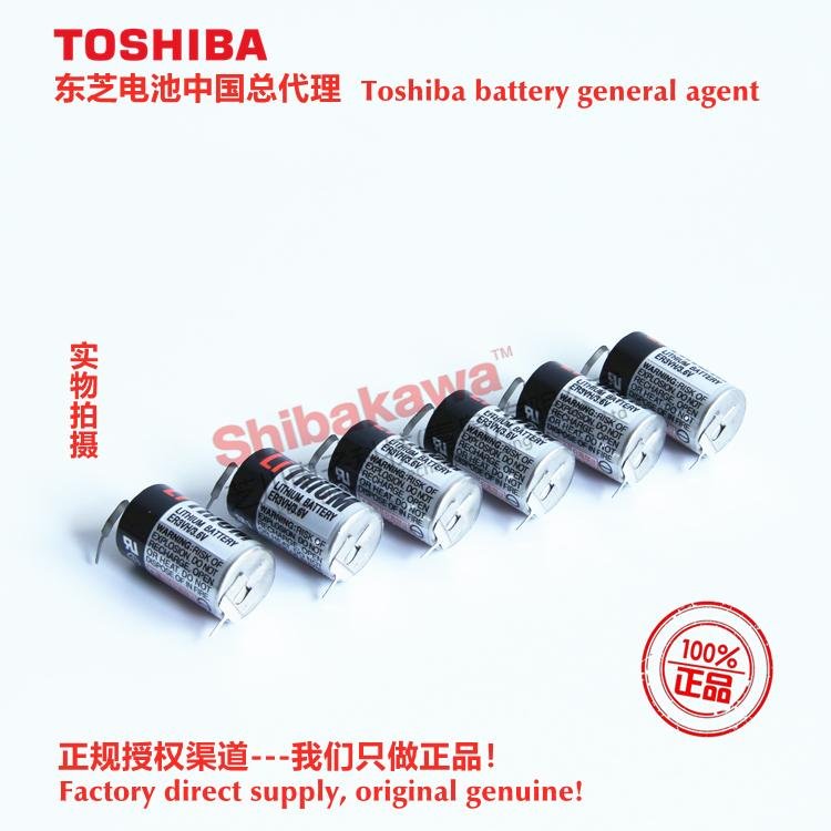 125度高溫電池ER3VH/3.6V 東芝Toshiba鋰亞中國總代理