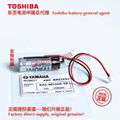 KAS-M53G0-10雅马哈Yamaha RCX240/RCX240S机器人控制器电池 东芝ER17500V/3.6V 3