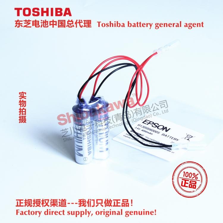 R13B0060005 R13B060005  ESPON S5 series robot battery Toshiba ER6V/3.6V 3