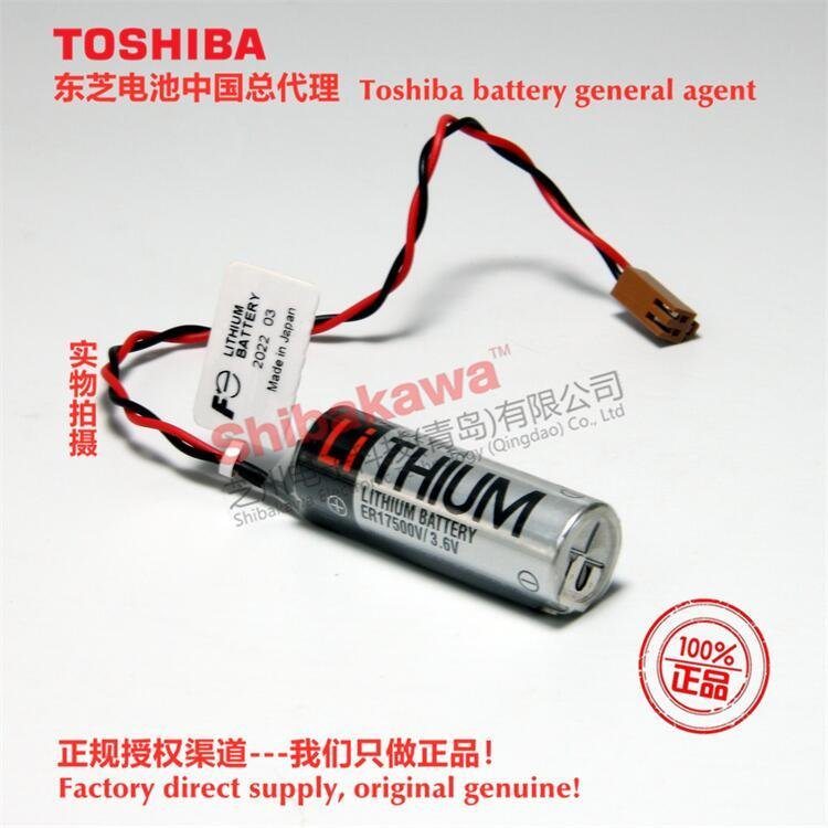 NP8P-BTS Fuji PLC touch screen lithium battery Toshiba ER17500V lithium battery