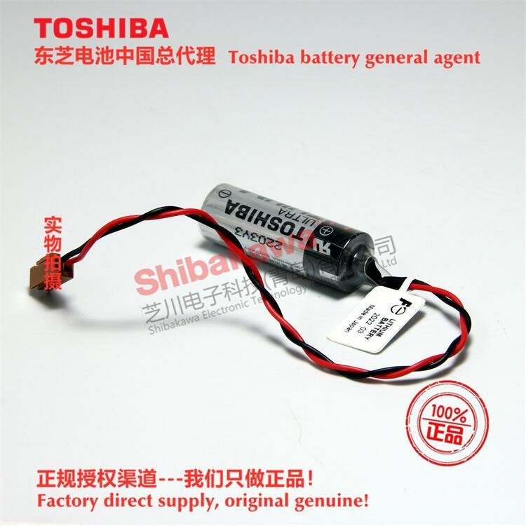 NP8P-BTS Fuji PLC touch screen lithium battery Toshiba ER17500V lithium battery 4