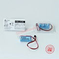 Q6BAT CR2/3 8. L CR17335SE-R Mitsubishi PLC Lithium Battery