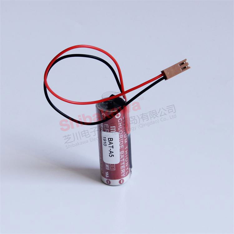 BAT-A5 PLC Battery ER17/50 3.6V 2750mAh Maxell original battery with plug 2