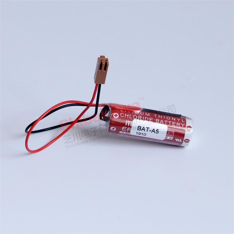 BAT-A5 PLC Battery ER17/50 3.6V 2750mAh Maxell original battery with plug 3