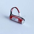 Mitsubishi PLC battery F2-40BL FX2N-48MT ER6C with connector Maxell battery 3