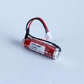 Mitsubishi PLC battery F2-40BL FX2N-48MT ER6C with connector Maxell battery 9