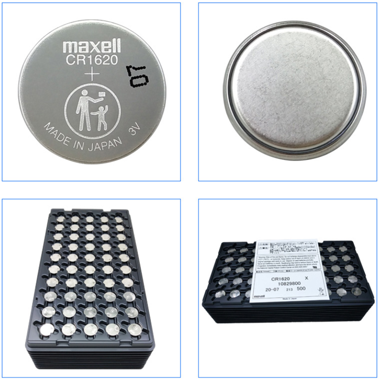 CR1216 CR1220 CR1616 CR1620 CR1632 3V Maxell button battery 6