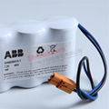 3HNE00413-1 7.2V ABB robot battery manipulator backup battery 6